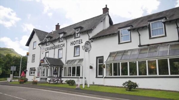 Overnachting 24-25 juli Best Western The Crianlarich (Schotland)